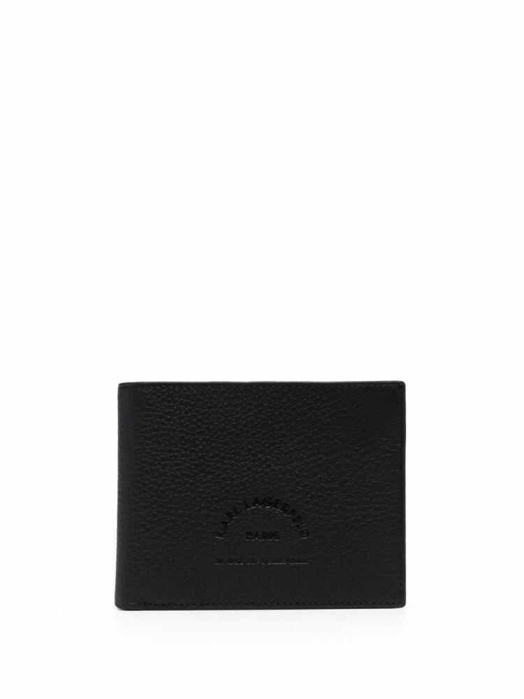 Karl Lagerfeld bifold leather wallet - Black Cover