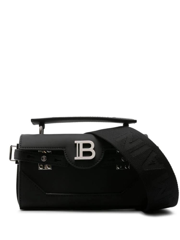 Balmain faux-leather messenger bag - Black Cover