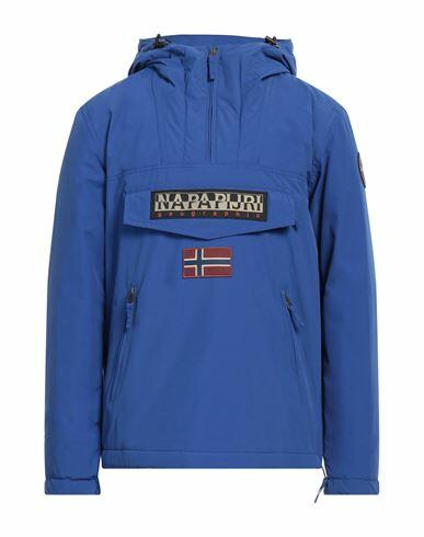 Napapijri Man Jacket Bright blue Polyamide Cover