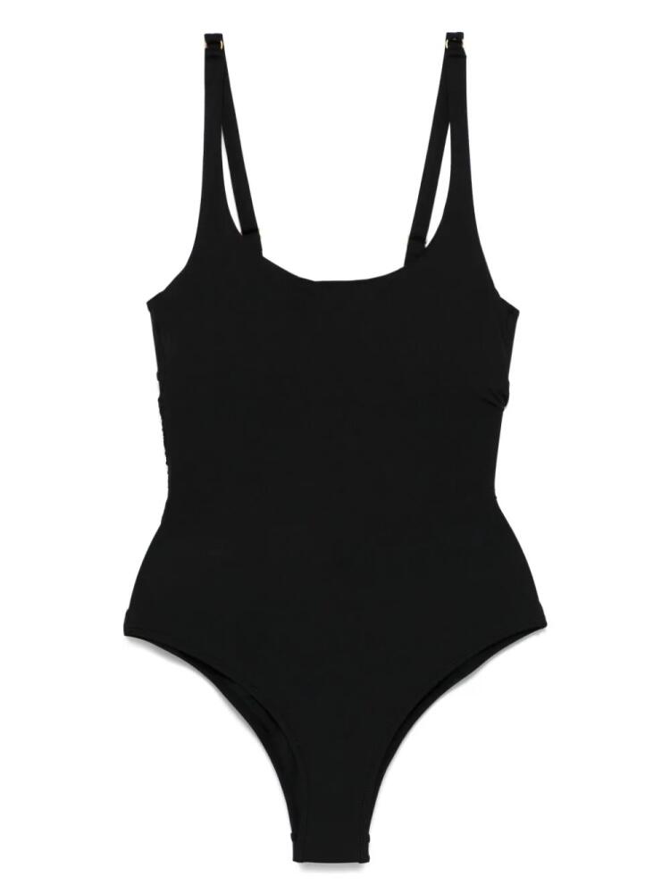 TWINSET open-back swimsuit - Black Cover