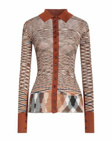 Missoni Woman Cardigan Rust Viscose, Elastane, Polyamide Cover