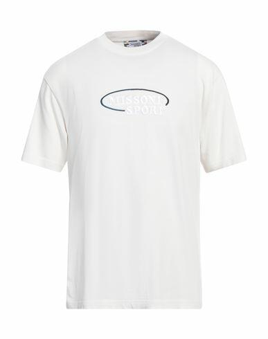 Missoni Man T-shirt Off white Cotton Cover