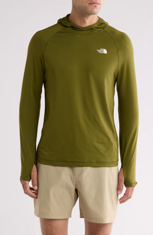 The North Face Class V FlashDry Hoodie in Forest Olive Cover