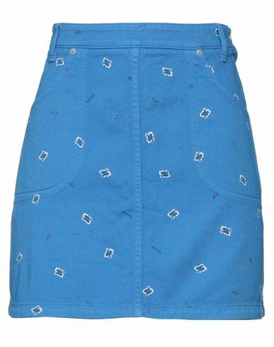 Kenzo Woman Mini skirt Blue Cotton Cover