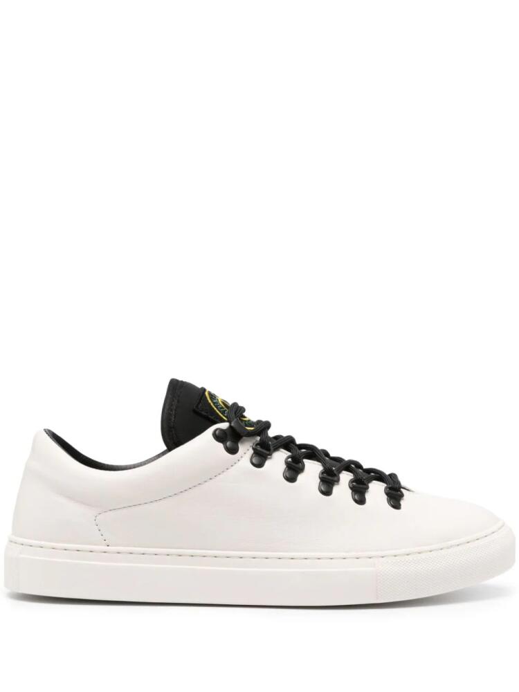 Stone Island Compass-patch sneakers - Neutrals Cover