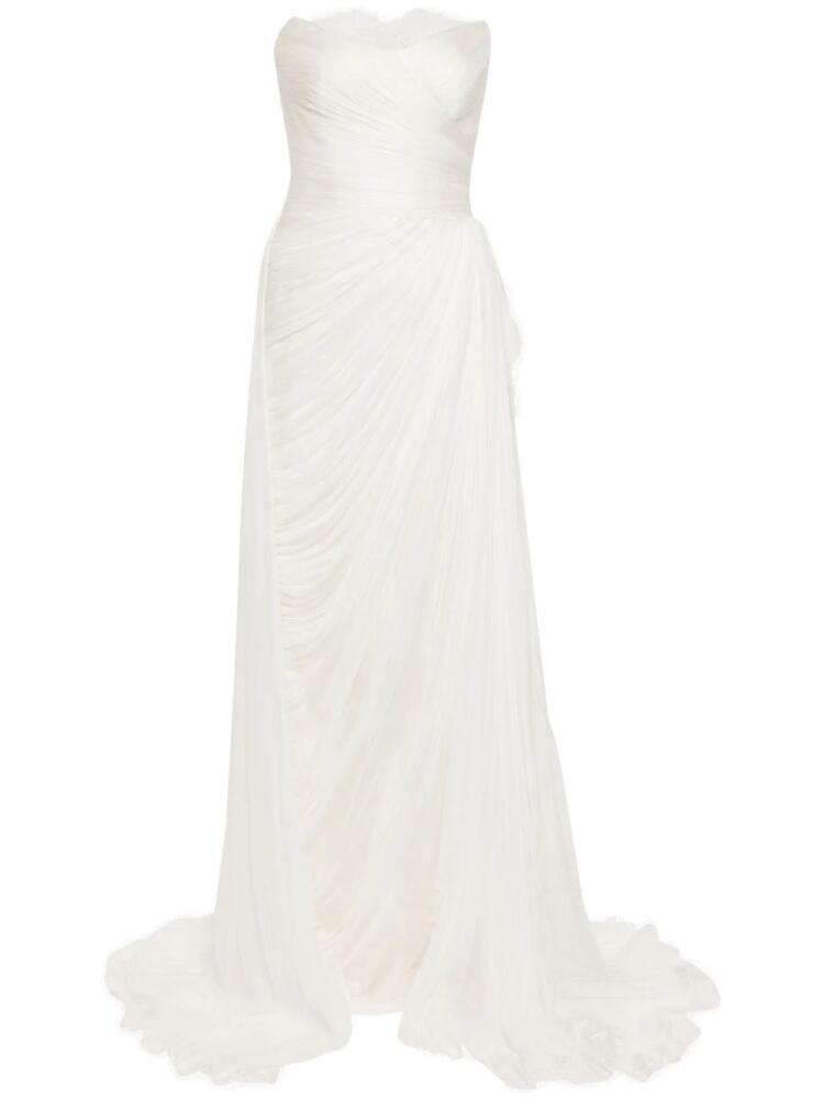 Iris Serban Shea gown - White Cover