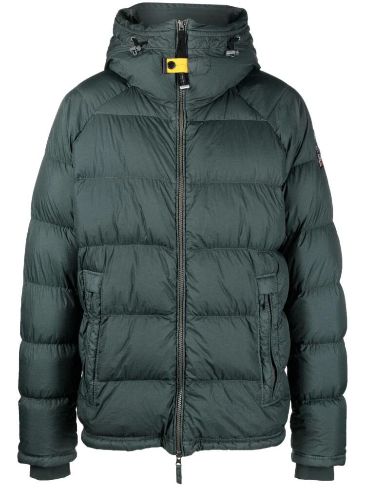 Parajumpers Norton hooded puffer jacket - Green Cover