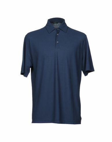 Zanone Man Polo shirt Blue Cotton Cover