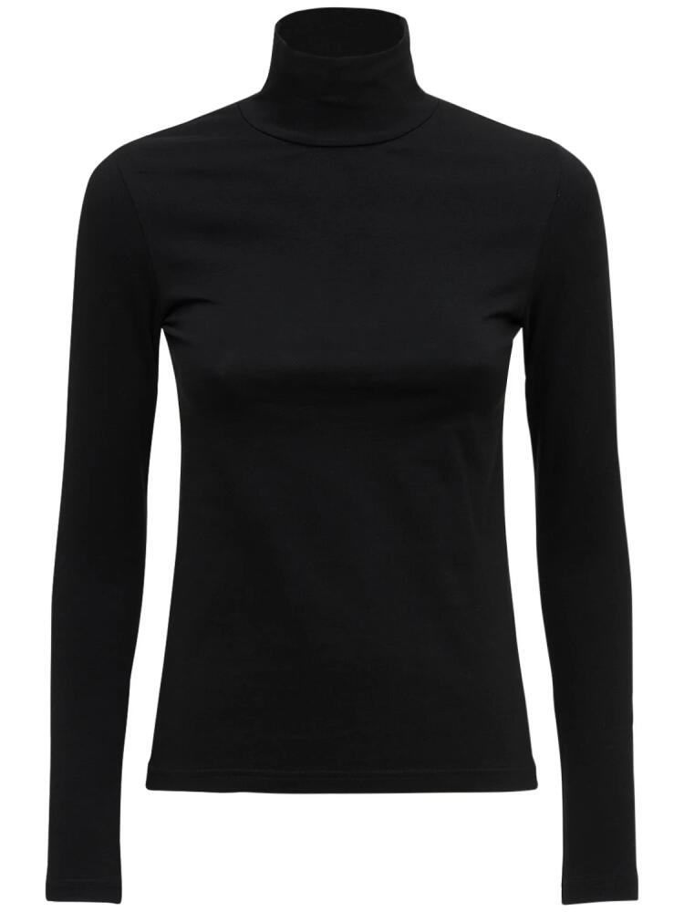 BALENCIAGA Fitted Stretch Jersey Sweater Cover