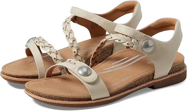 Aetrex Jenn (Ivory) Women's Sandals Cover