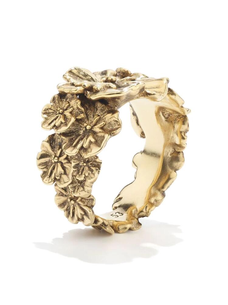 Goossens Talisman Poppy Flower ring - Gold Cover