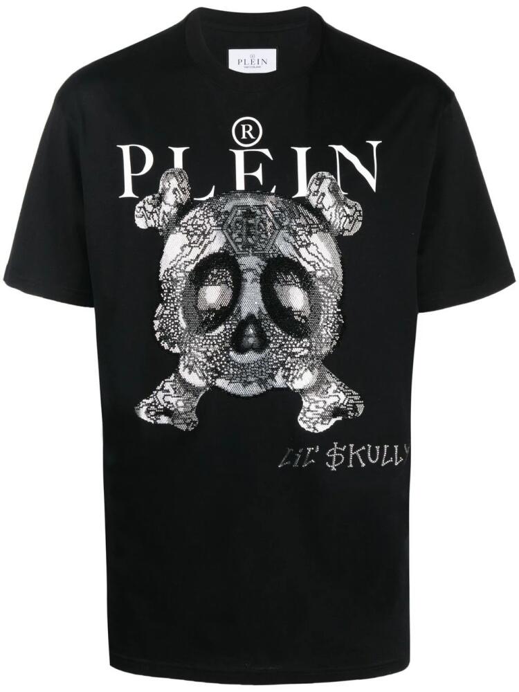 Philipp Plein Monsters print logo T-shirt - Black Cover