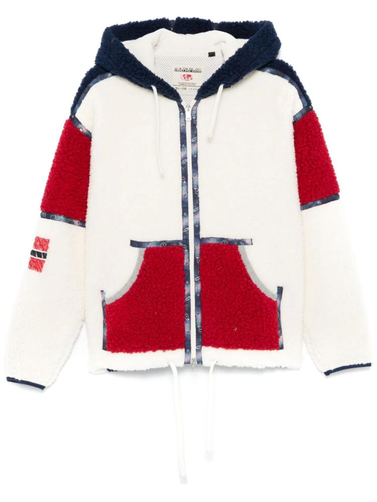 Napapijri Yupik zip-up jacket - White Cover