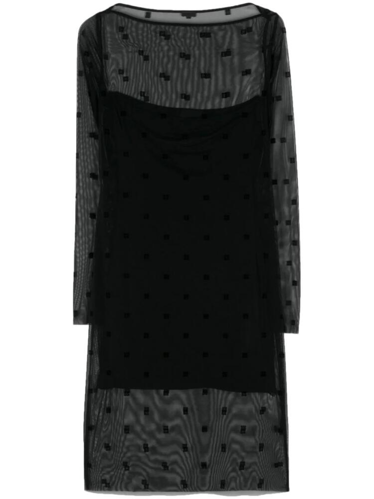 Givenchy 4G semi-sheer midi dress - Black Cover