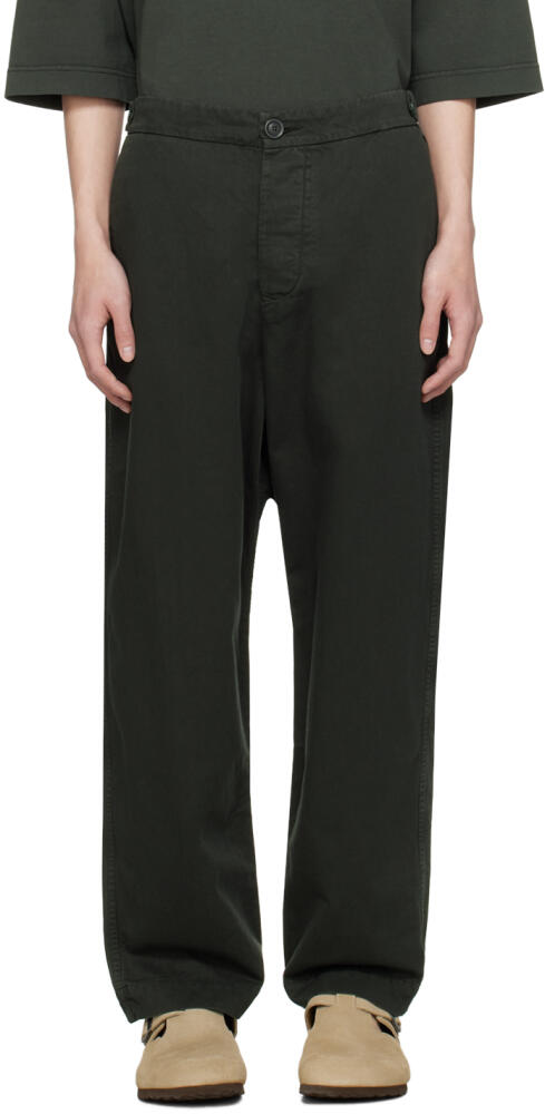 CASEY CASEY Khaki Jude Trousers Cover