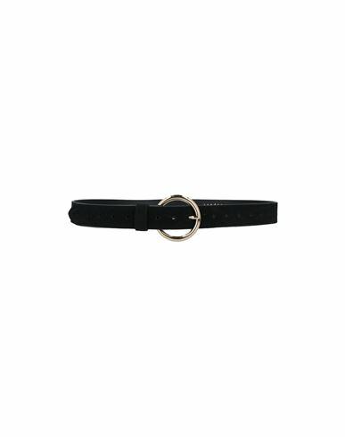 Sandro Woman Belt Black Soft Leather Cover