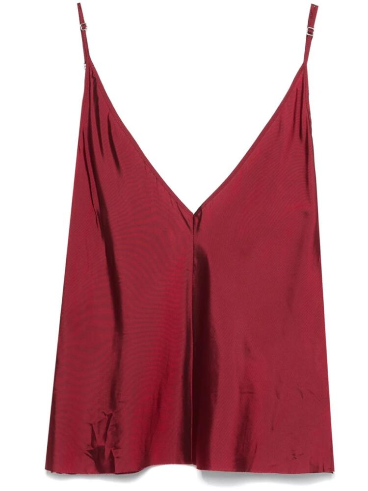 BETTTER V-neck tank top - Red Cover