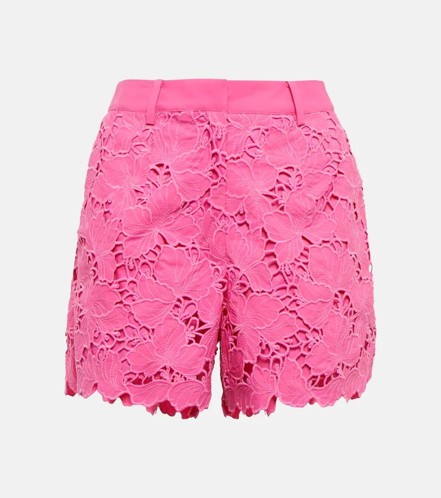 Self-Portrait Floral patterned shorts Cover