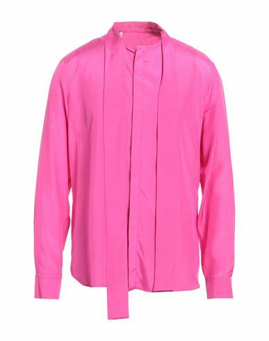 Valentino Garavani Man Shirt Fuchsia Silk Cover