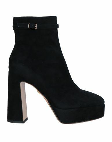 Lola Cruz Woman Ankle boots Black Leather Cover