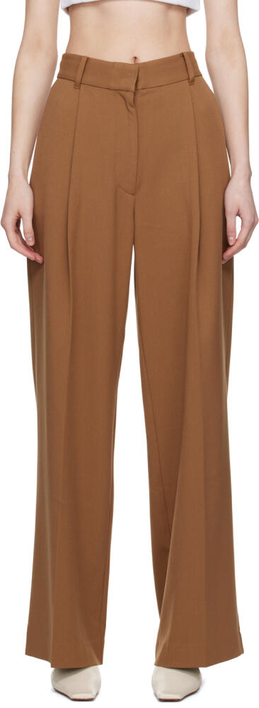 CAMILLA AND MARC Brown Selby Trousers Cover