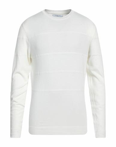 Hamaki-ho Man Sweater White Viscose, Nylon Cover