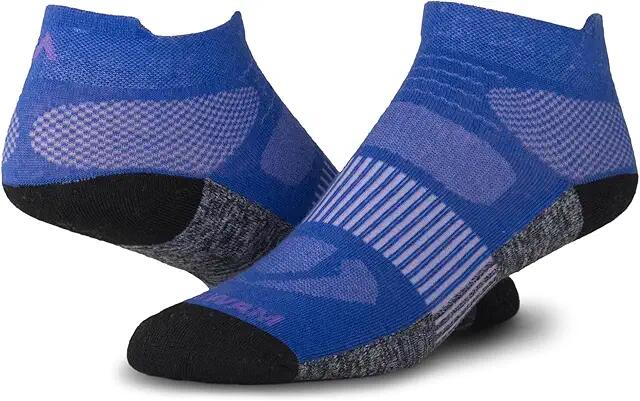 Wigwam Attain Lightweight T-Low 2-Pack (Purple) Crew Cut Socks Shoes Cover