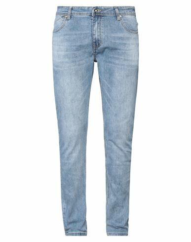 Take-two Man Jeans Blue Cotton, Polyester, Elastane Cover