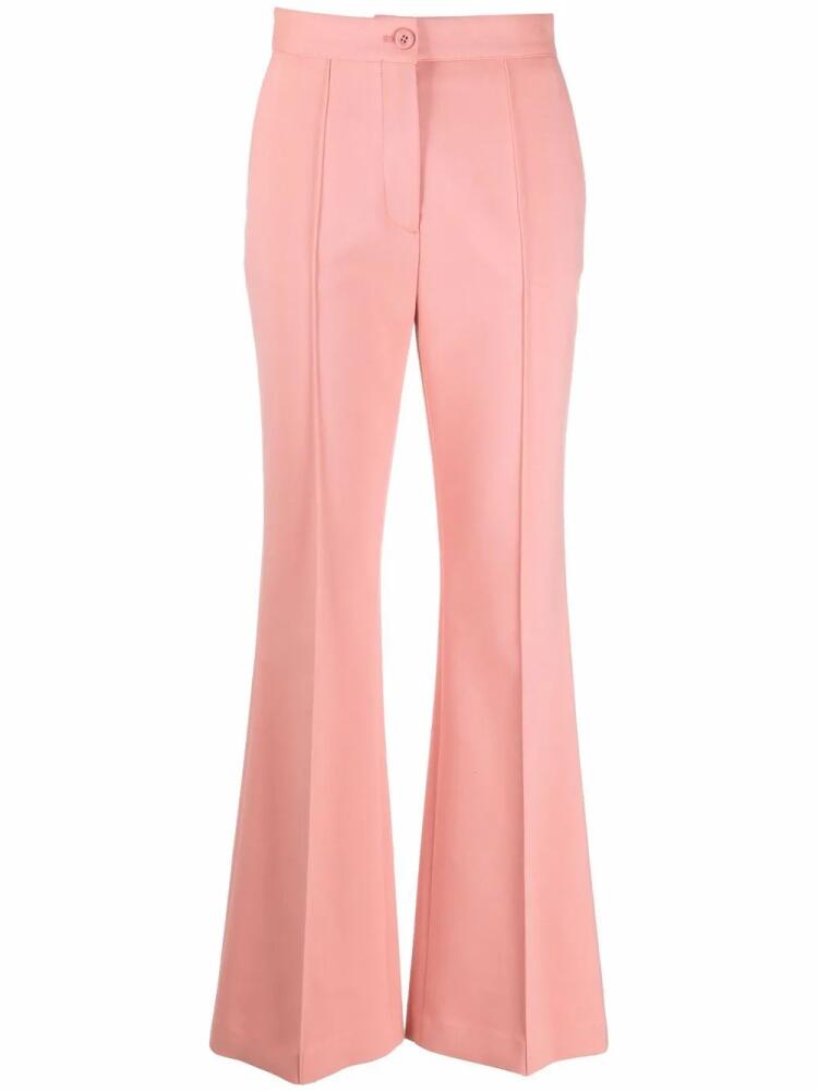 See by Chloé flared piped trousers - Pink Cover