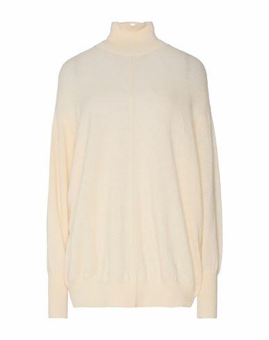 Solotre Woman Turtleneck Apricot Polyamide, Mohair wool, Wool, Elastane Cover