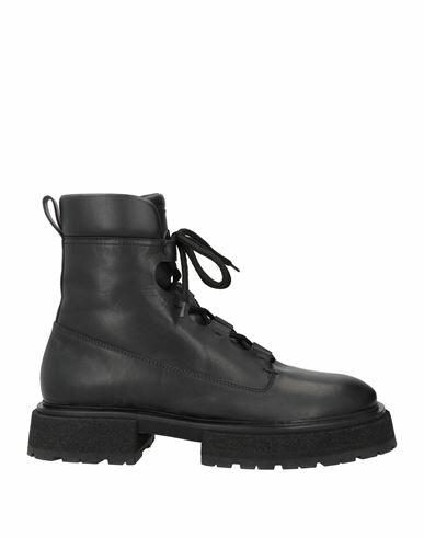 Giorgio Armani Man Ankle boots Black Cow leather, Lambskin Cover