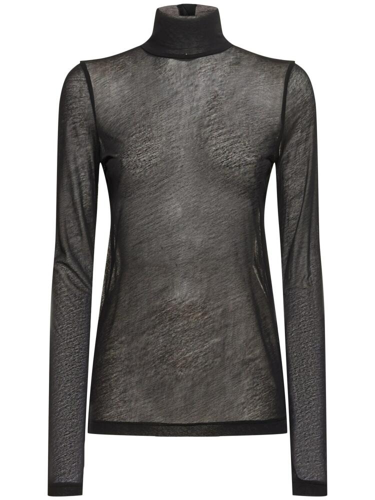 HELMUT LANG Two-way Cotton Turtleneck Cover