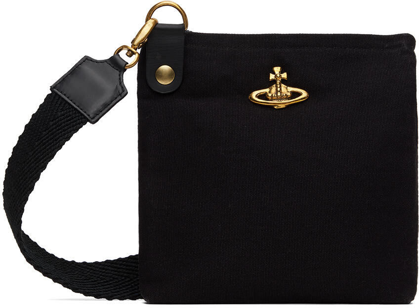 Vivienne Westwood Black Jones Square Crossbody Bag Cover