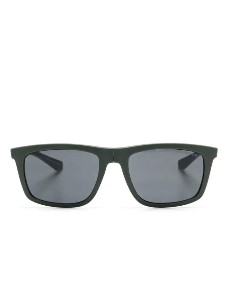 Emporio Armani clip-on glasses - Green Cover