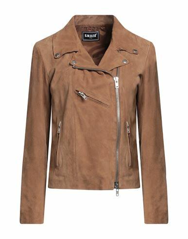 Sword 6.6.44 Woman Jacket Camel Soft Leather Cover