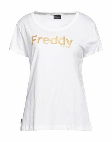 Freddy Woman T-shirt White Cotton Cover