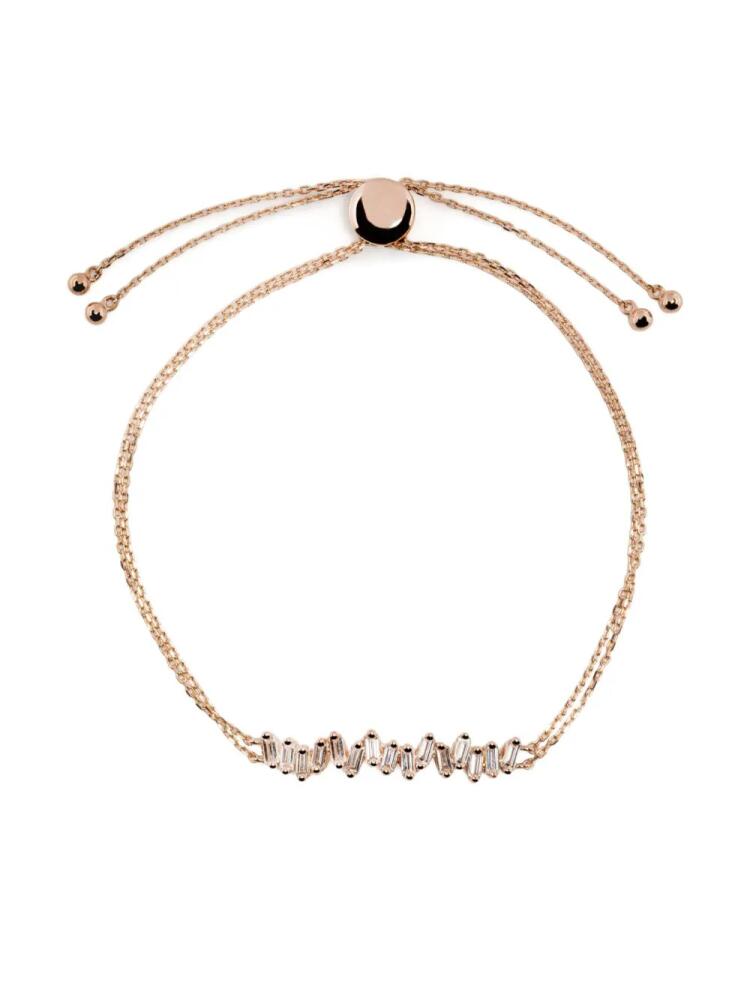 Suzanne Kalan 18kt rose gold Willow diamond bracelet Cover