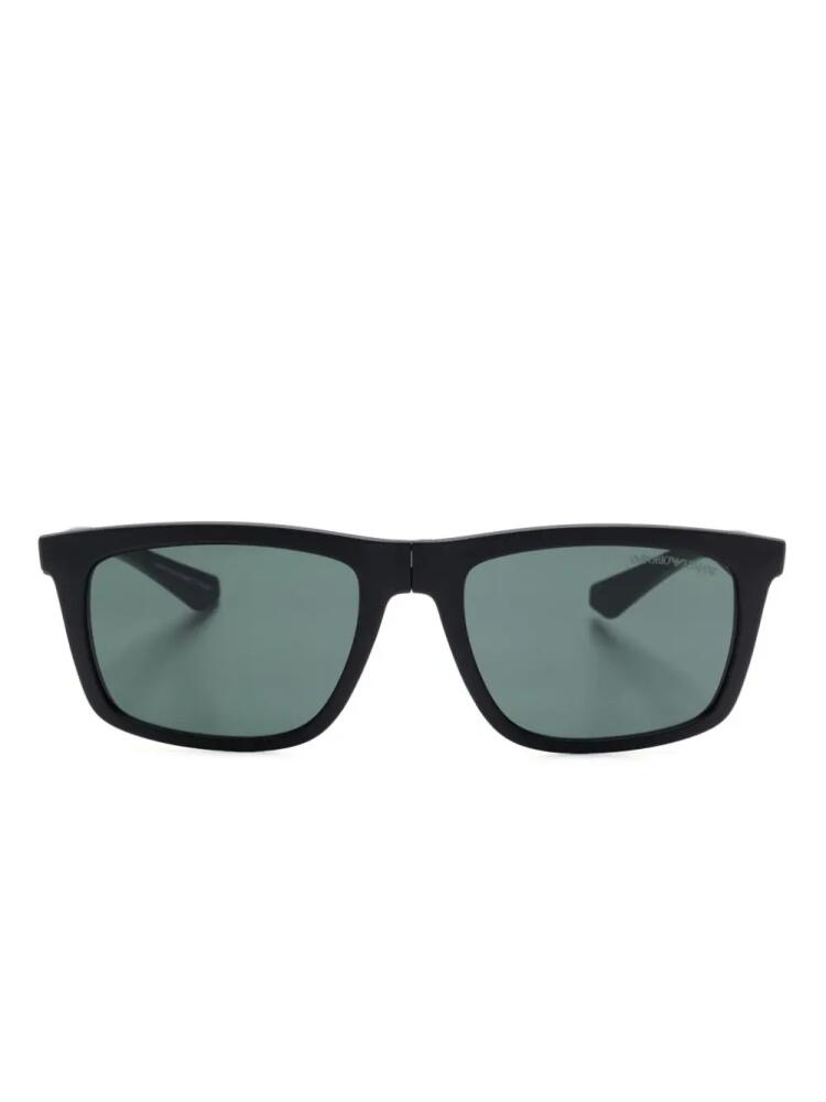 Emporio Armani clip-on glasses - Black Cover