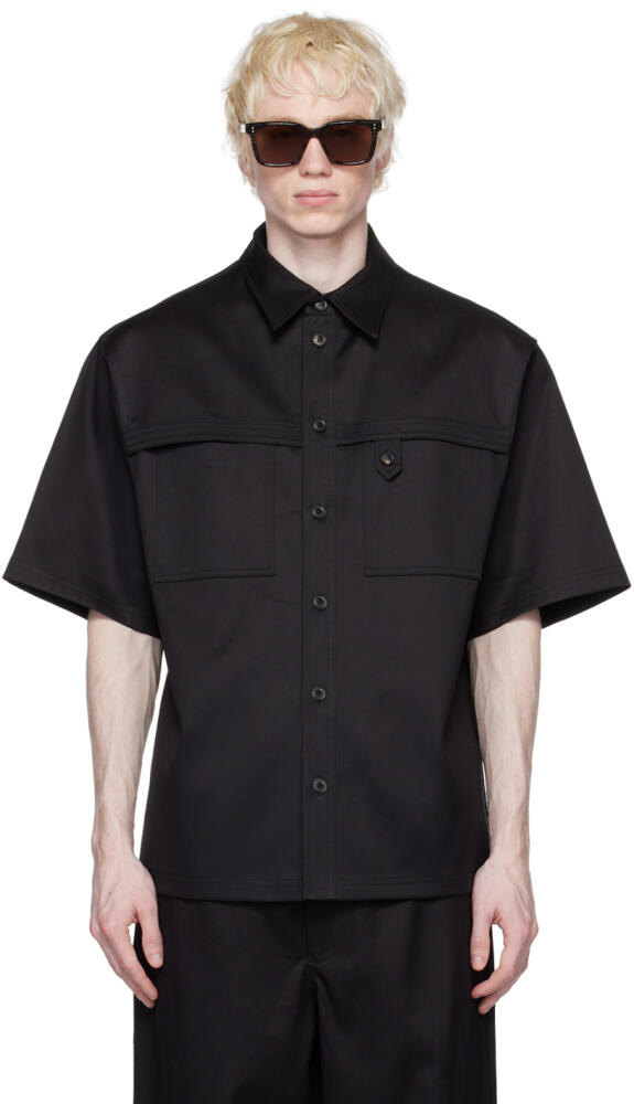 Emporio Armani Black Double Shirt Cover