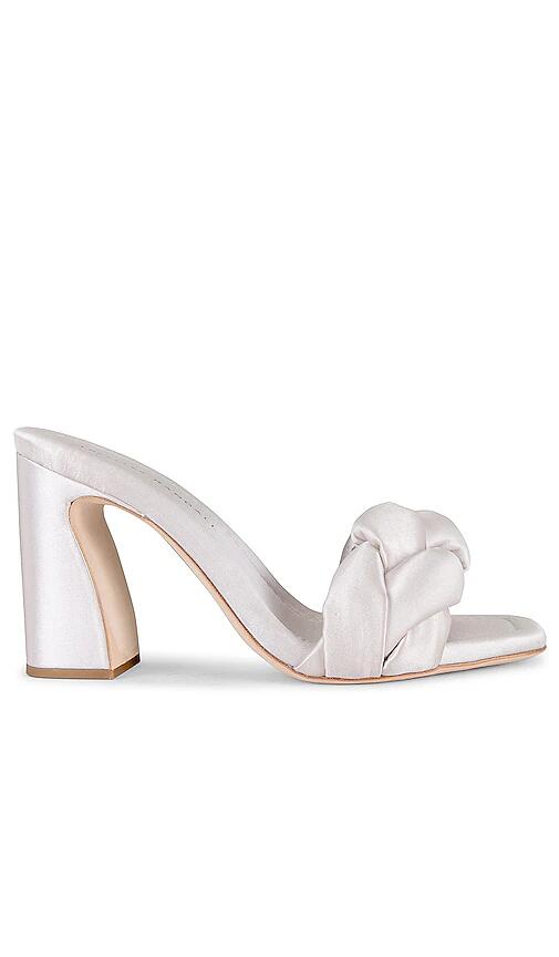 Loeffler Randall Freya Mule Sandal in Cream Cover