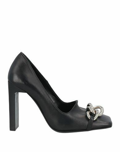 Marc Ellis Woman Pumps Black Leather Cover