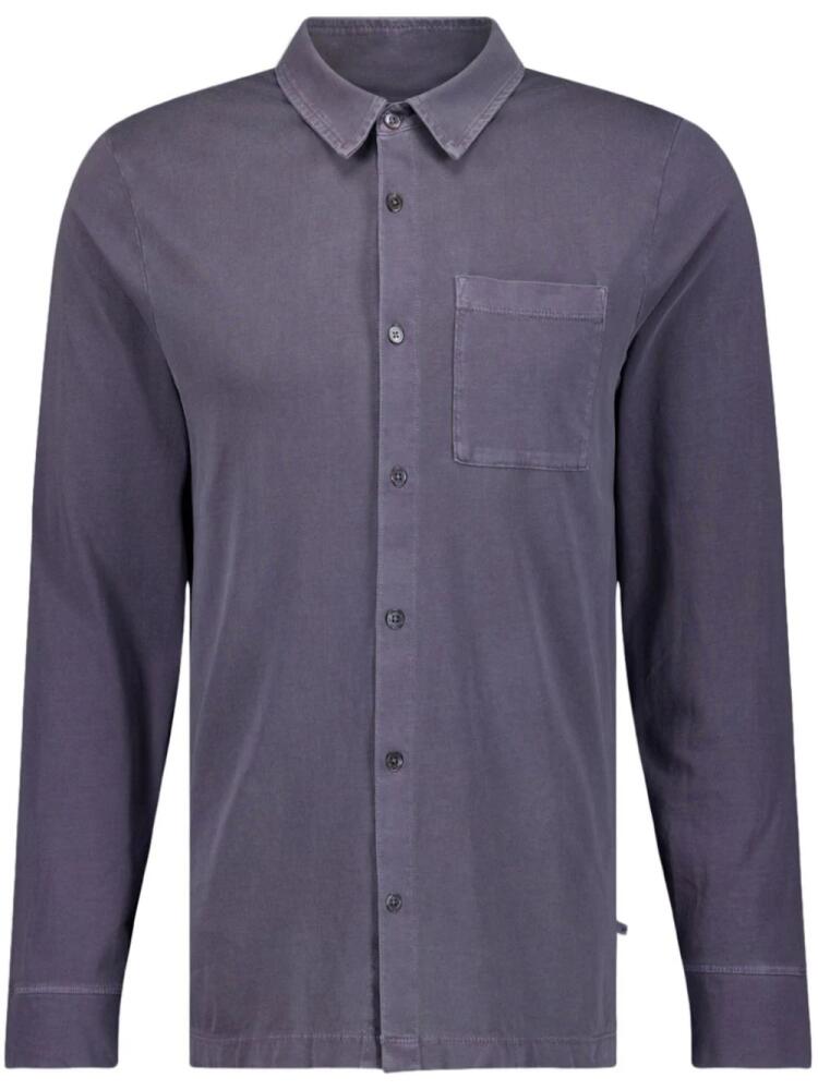 James Perse Supima cotton shirt - Purple Cover