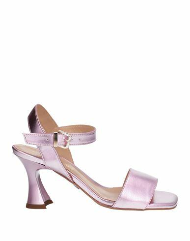 Formentini Woman Sandals Pink Soft Leather Cover