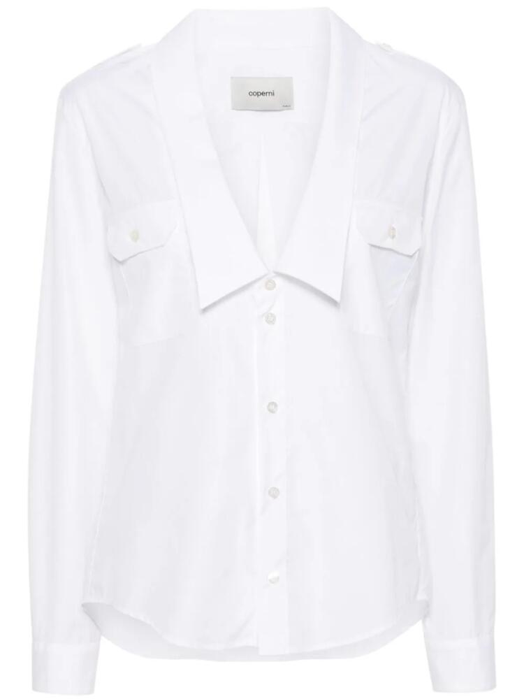 Coperni Saharan shirt - White Cover