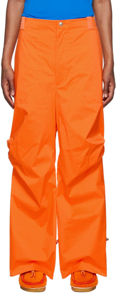 Moncler Genius 2 Moncler 1952 Orange Nylon Trousers Cover