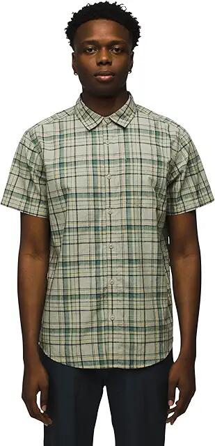 Prana Groveland Shirt Slim Fit (Juniper Green) Men's Clothing Cover