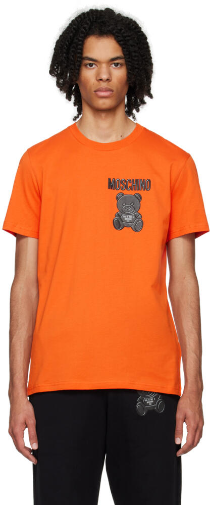 Moschino Orange Teddy Bear T-Shirt Cover