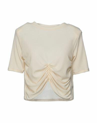 Souvenir Woman T-shirt Ivory Polyamide, Metallic fiber, Elastic fibres Cover