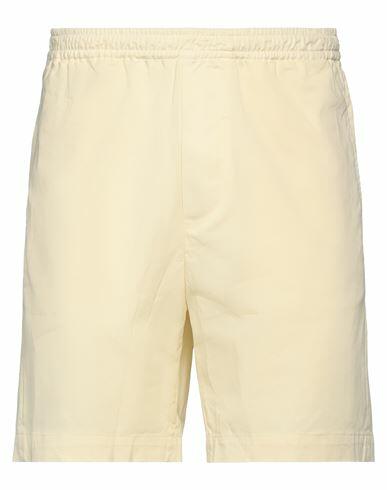 Grifoni Man Shorts & Bermuda Shorts Light yellow Cotton, Elastane Cover