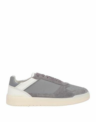 Brunello Cucinelli Man Sneakers Grey Leather Cover